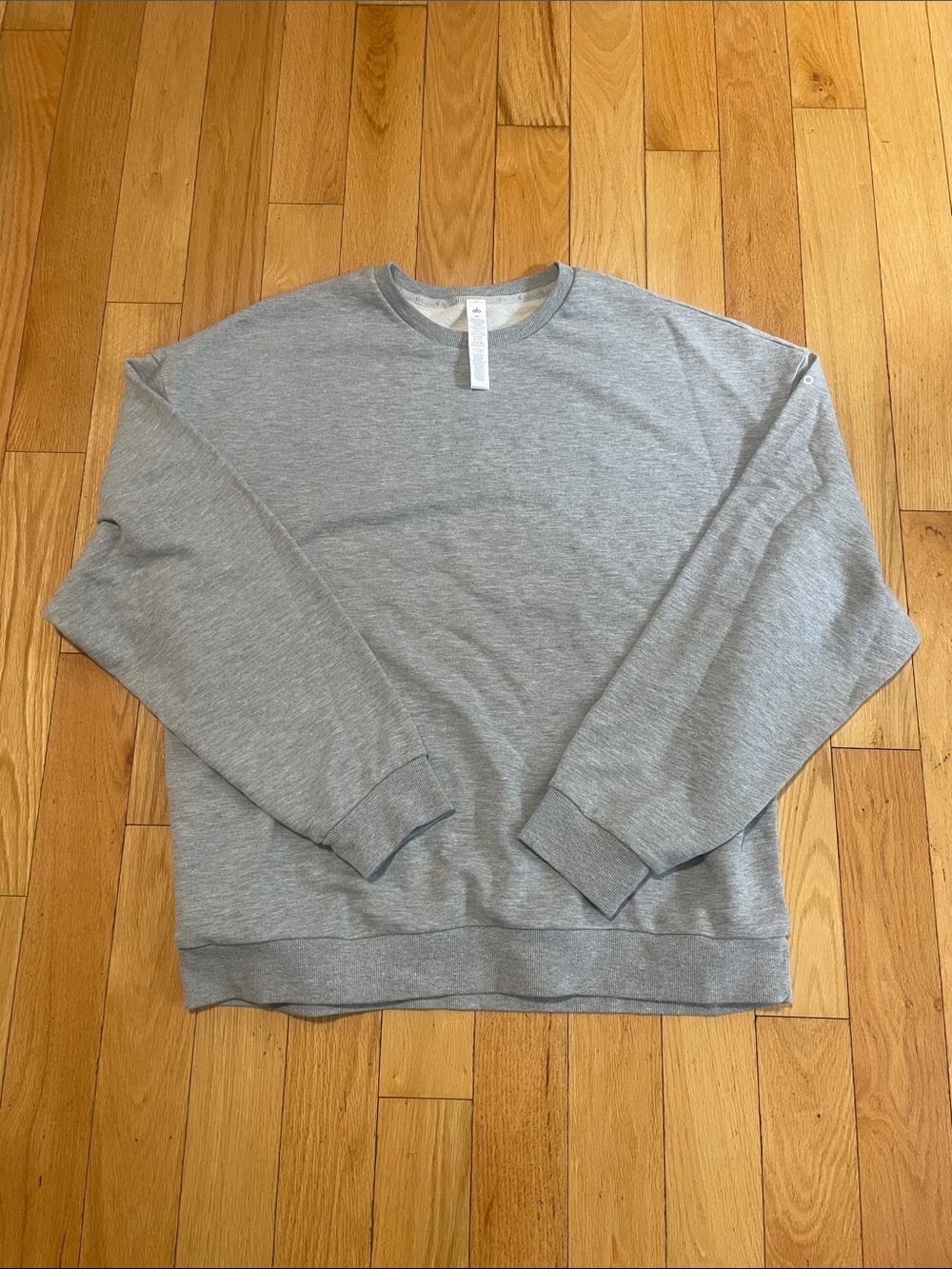 ALO Yoga Men's Crewneck Sweatshirt - Light Gray